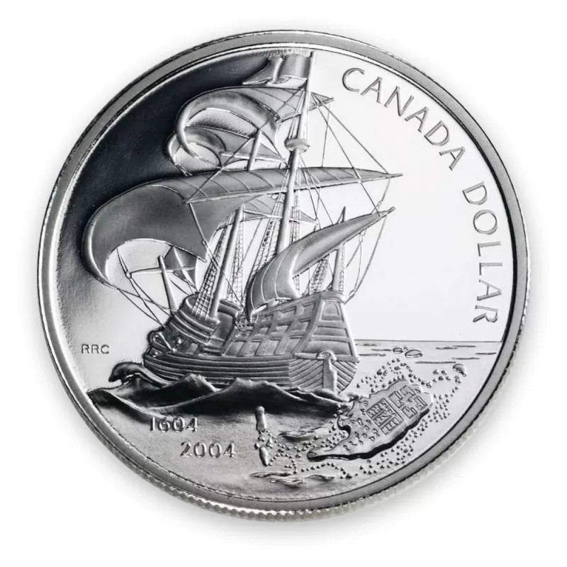 2004 Canada Double Dollar Proof Set - 400th Anniversary of the